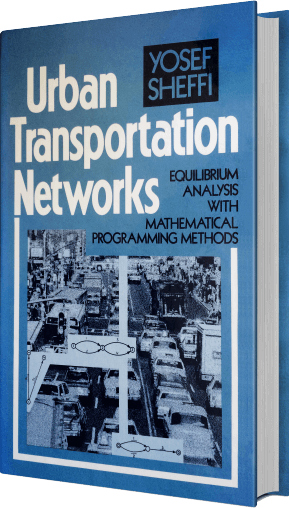 Urban Transportation Networks tilted book cover