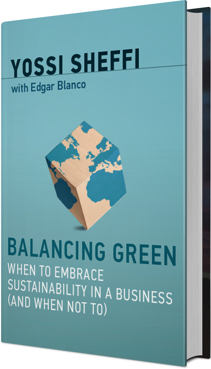 Balancing Green Tilted Cover