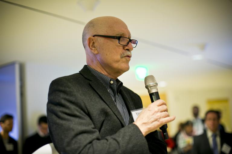Professor Sheffi speaking