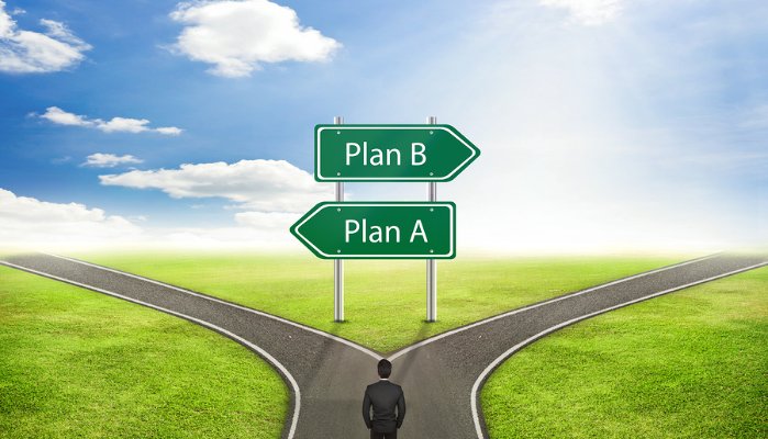 Fork in the road to Plan A or Plan B