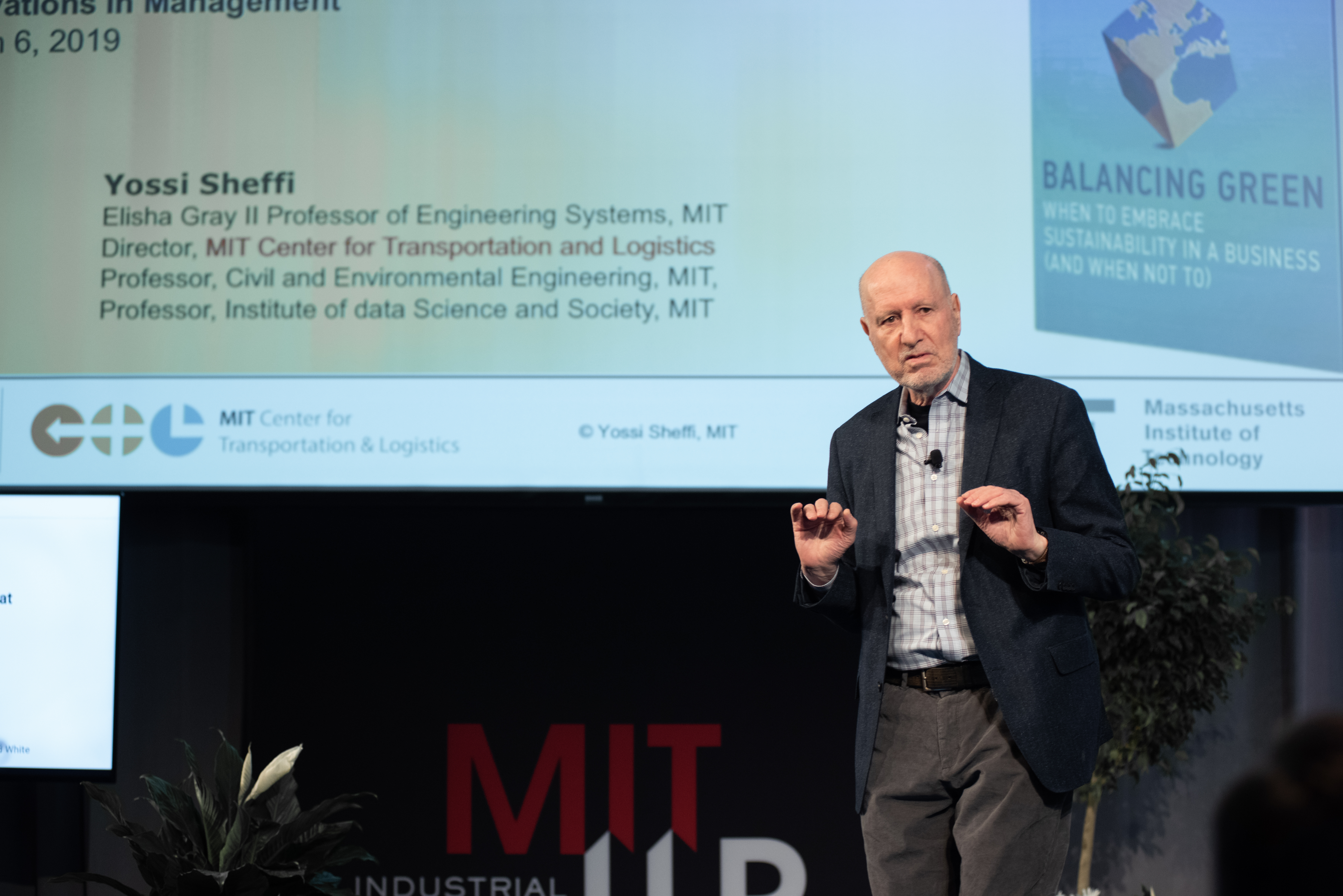 Professor Yossi Sheffi Speaking