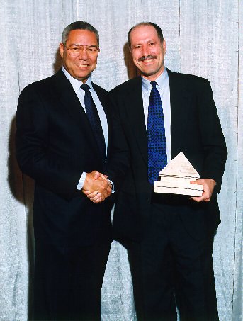 Yossi with Colin Powell