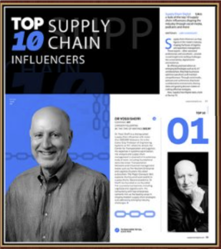 Yossi Sheffi top influencer