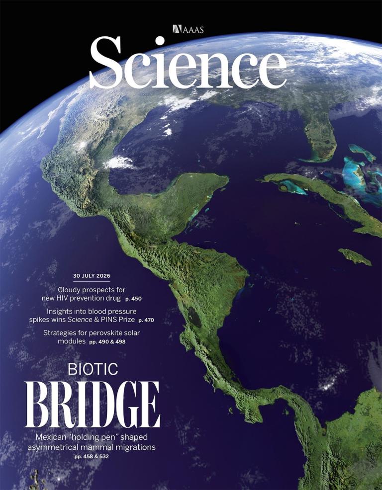 The July 30, 2026, cover of Science magazine